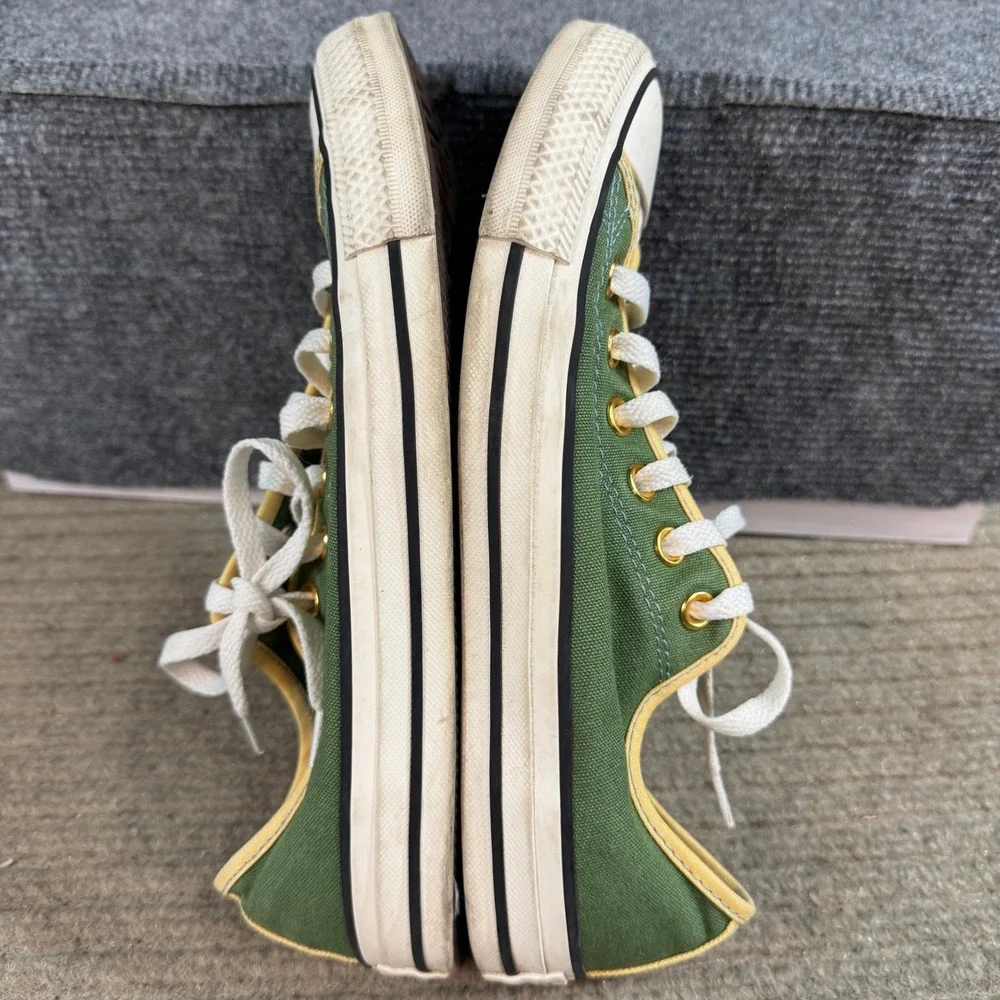 Converse Chuck Taylor All Star Low Top Green Yellow 152621C Mens 6.5 Womens 8.5